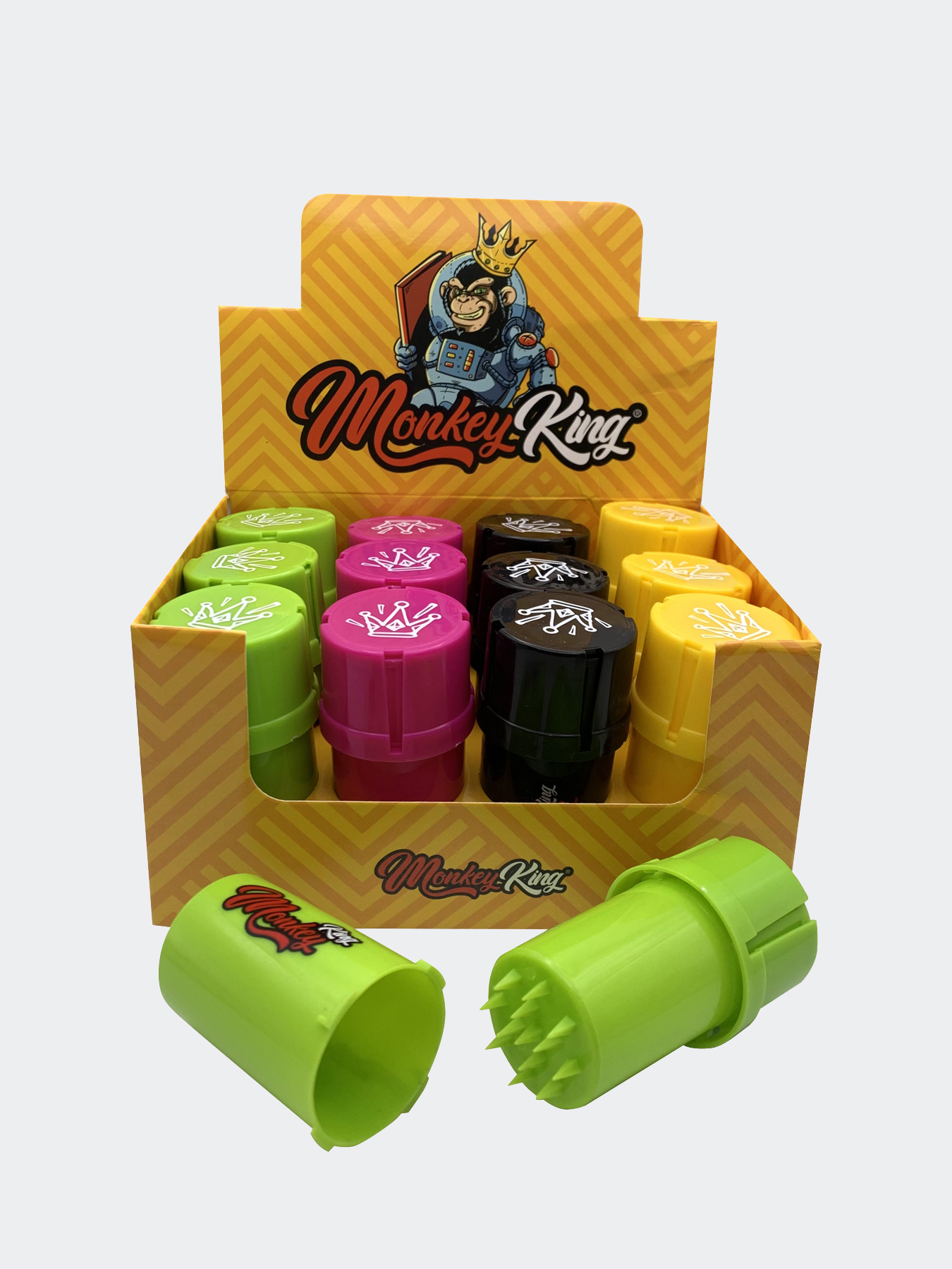 Monkey King Plastic Grinder Storage Pots