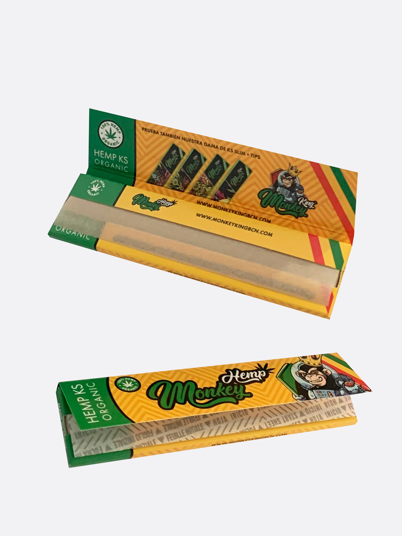Monkey King Hemp Rolling Papers - Image 2
