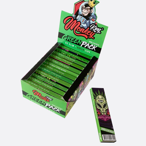 Alien Medium Unbleached Rolling Papers & Tips