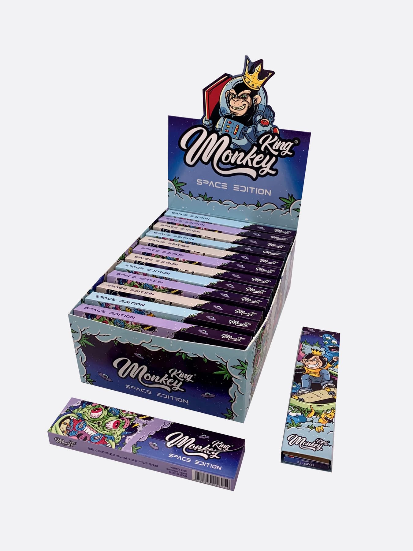 Monkey King Space Rolling Papers & Tips