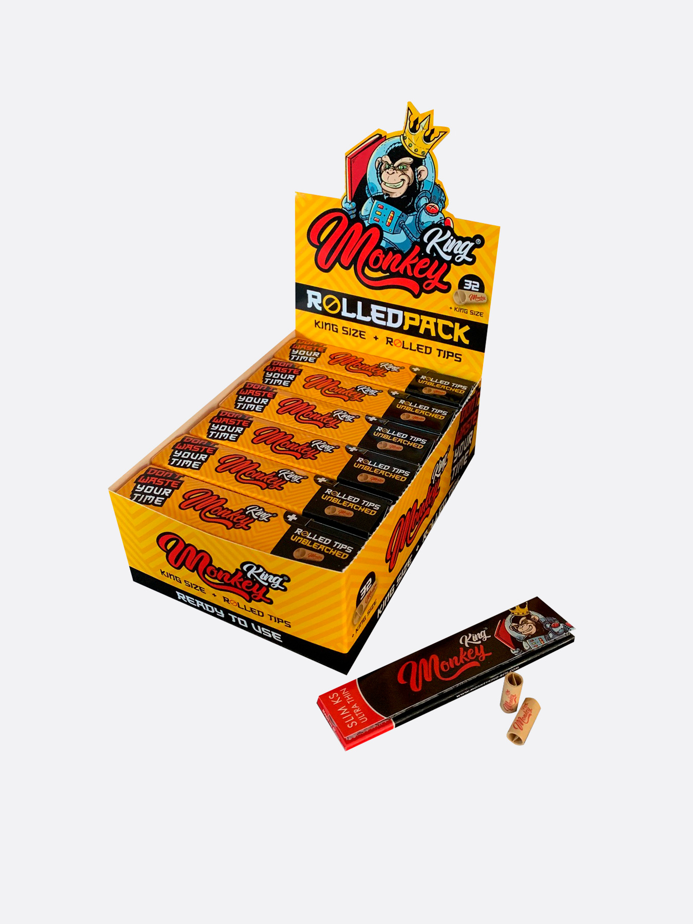 Unbleached Rolling Papers & Pre-Rolled Tips