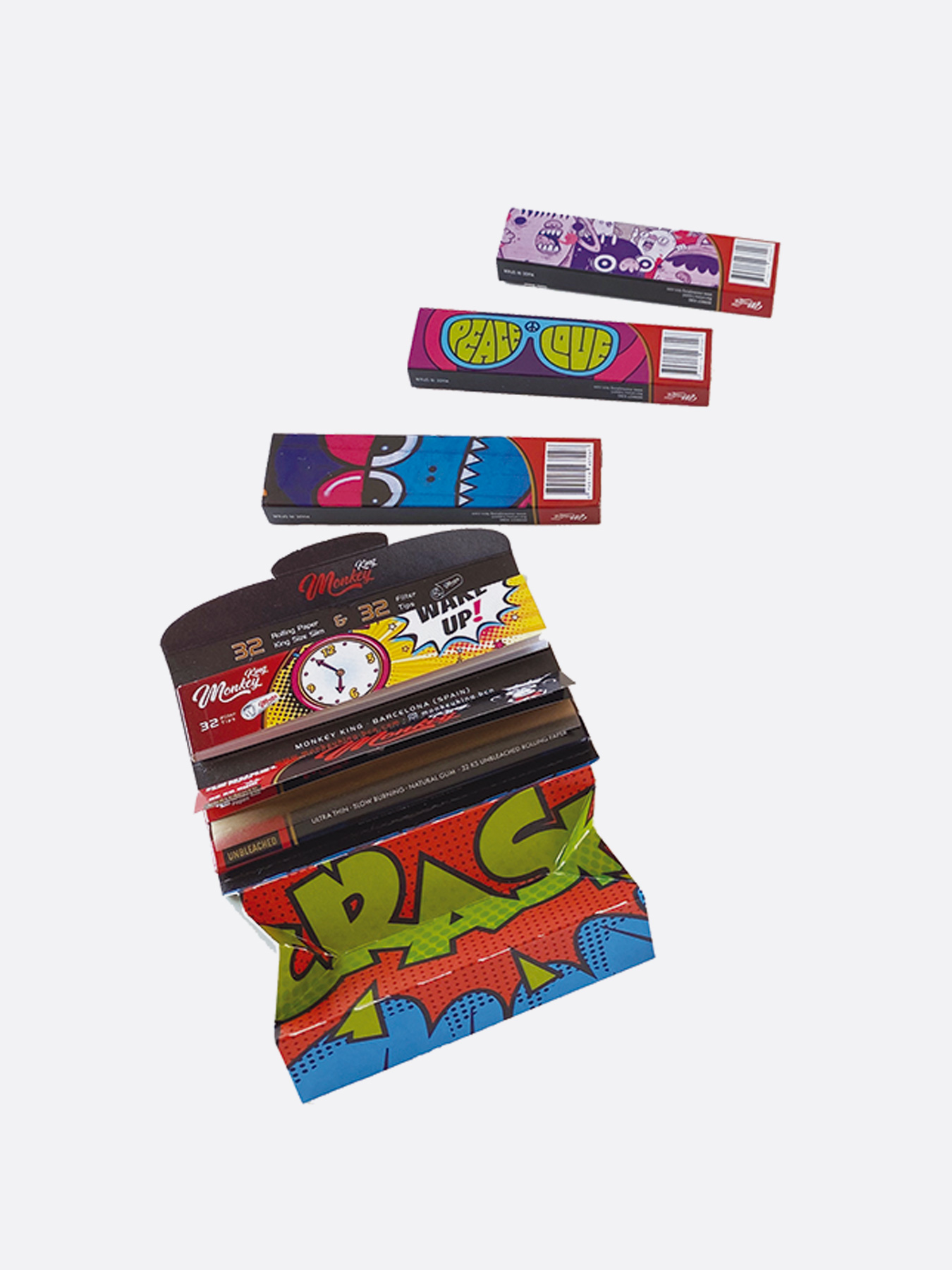 Mixed Pack with Tray, Rolling Papers & Tips - Image 2
