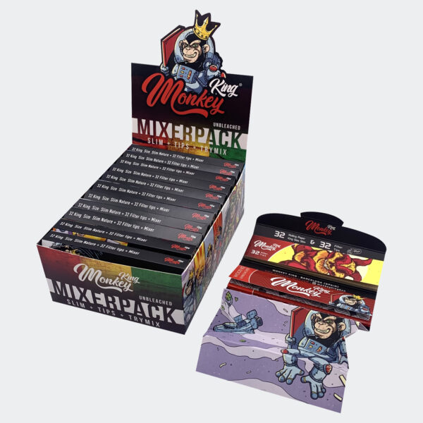 Mixed Pack with Tray, Rolling Papers & Tips