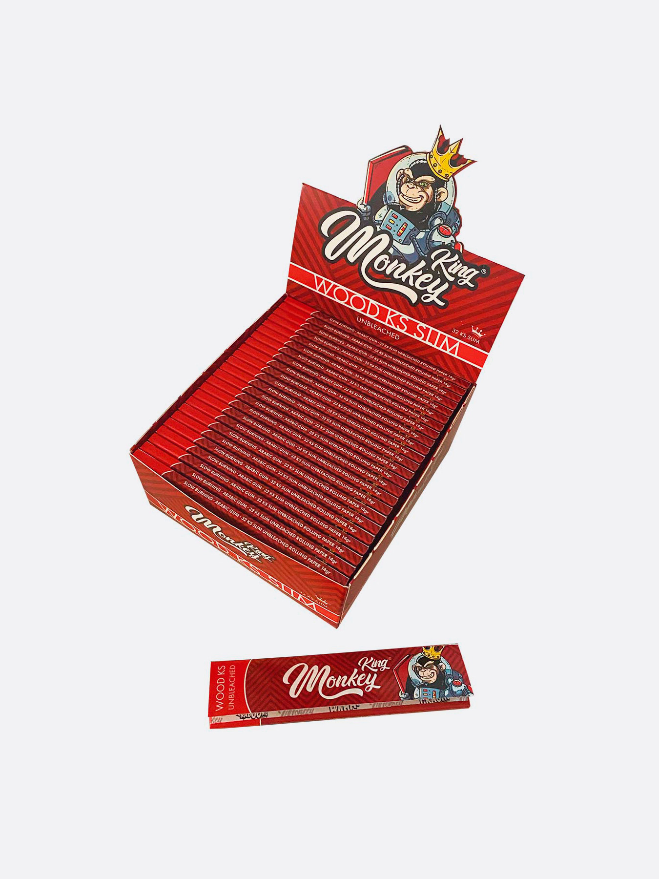 Monkey King Unbleached Rolling Papers