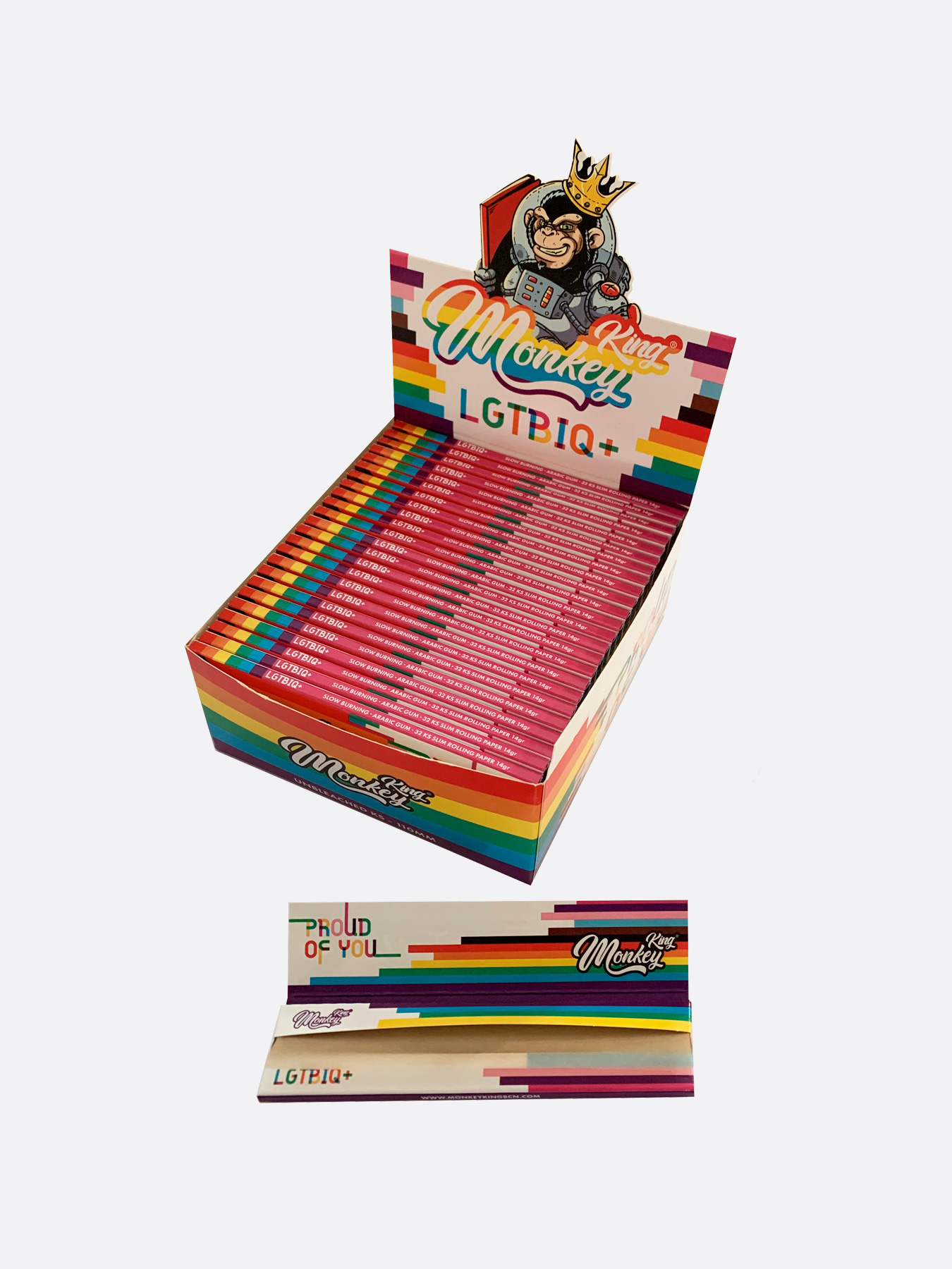 LGBT Unbleached Rolling Papers