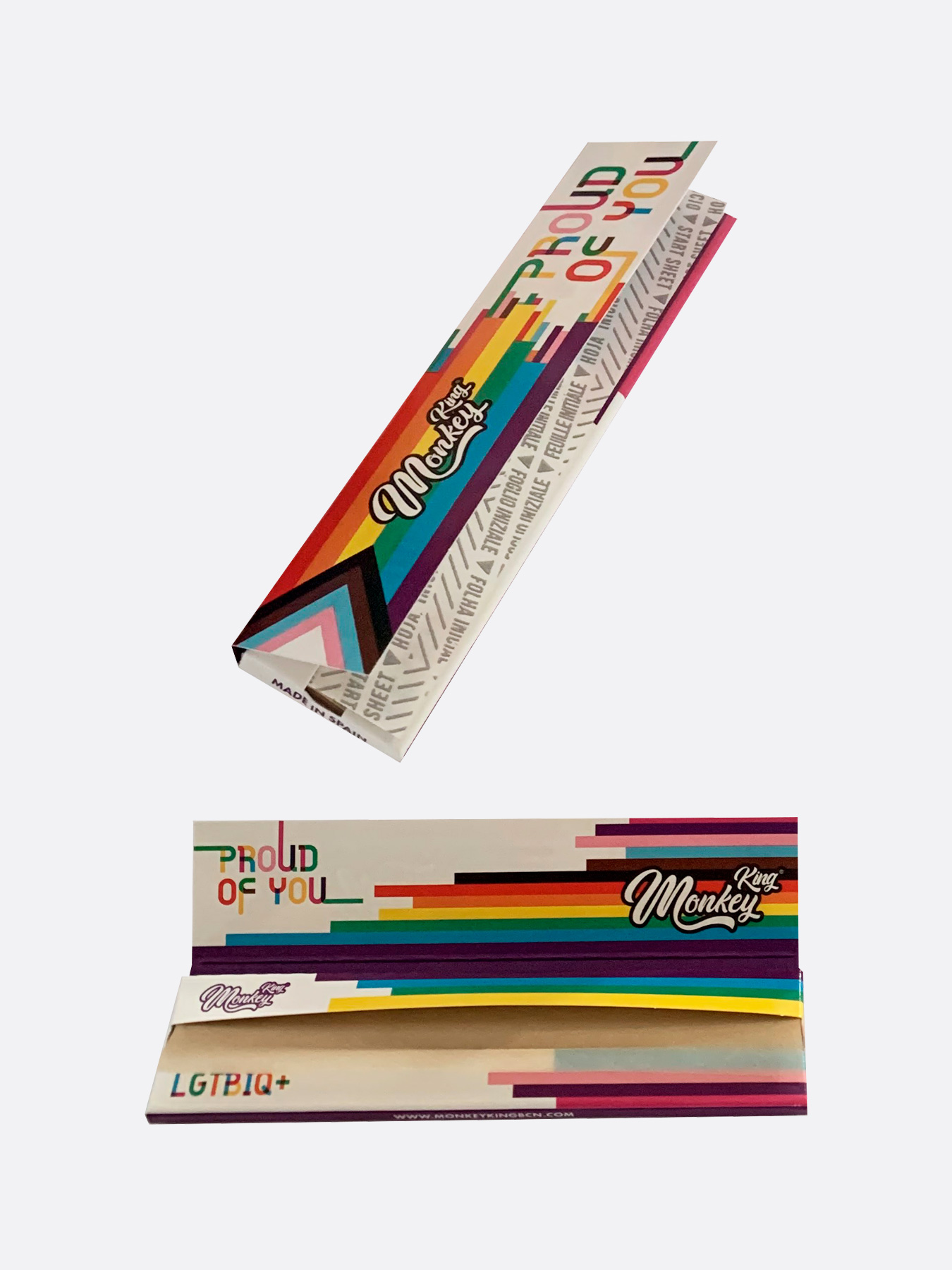 LGBT Unbleached Rolling Papers - Image 2