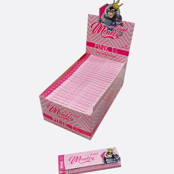 Monkey King Pink Medium Rolling Papers
