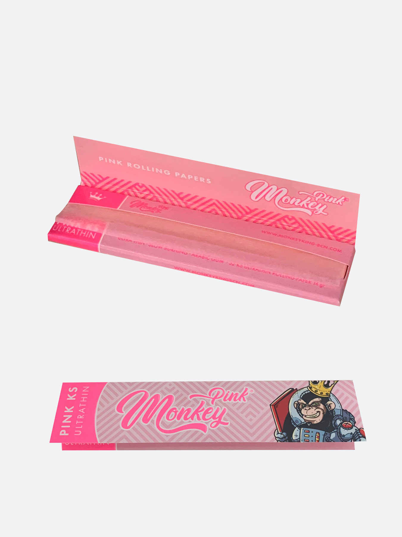 Monkey King Pink Rolling Papers - Image 2