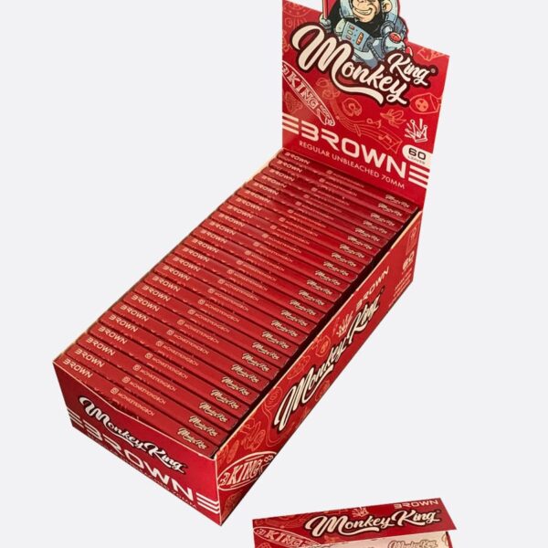 Monkey King Brown Regular Rolling Papers