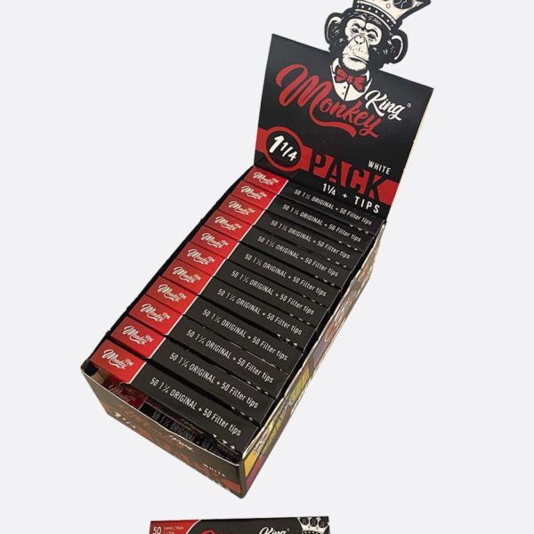 White Medium Rolling Papers & Tips