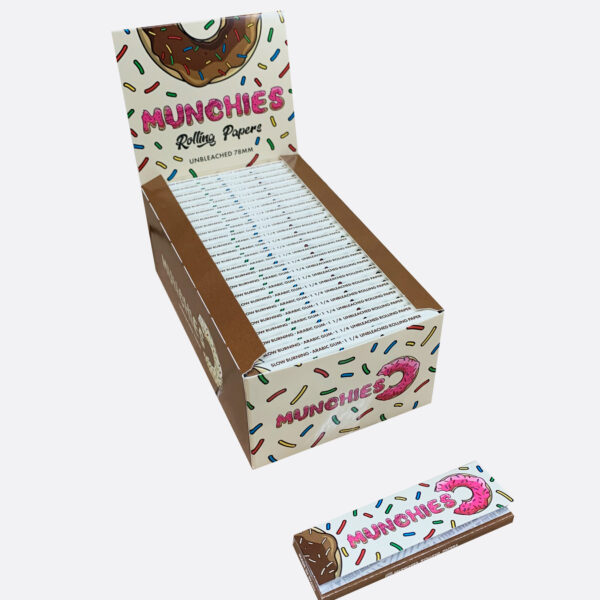 Munchies Unbleached Medium Rolling Papers