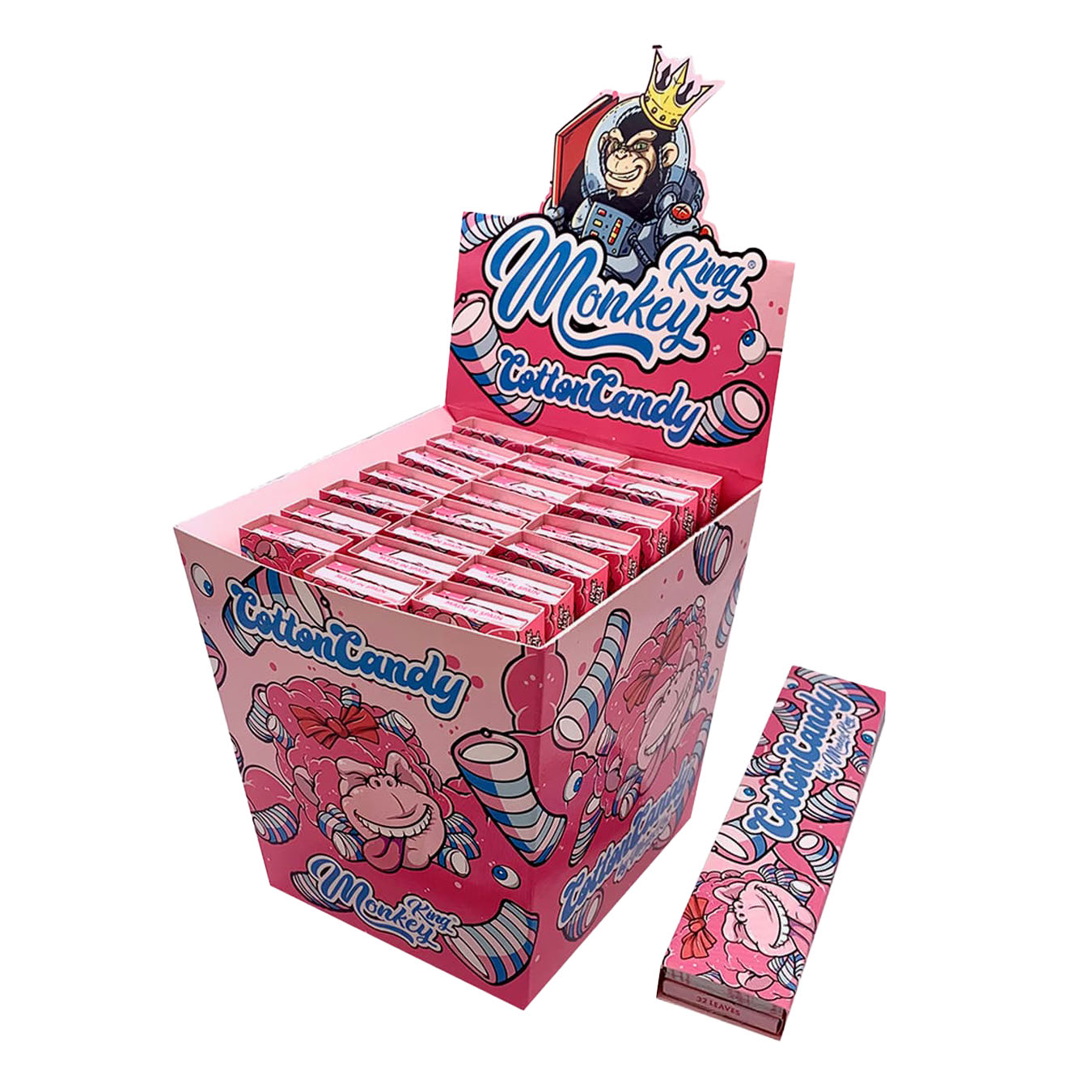 Bulk Buy Monkey King Scented Smell Papers and Tips: Cotton Candy Floss