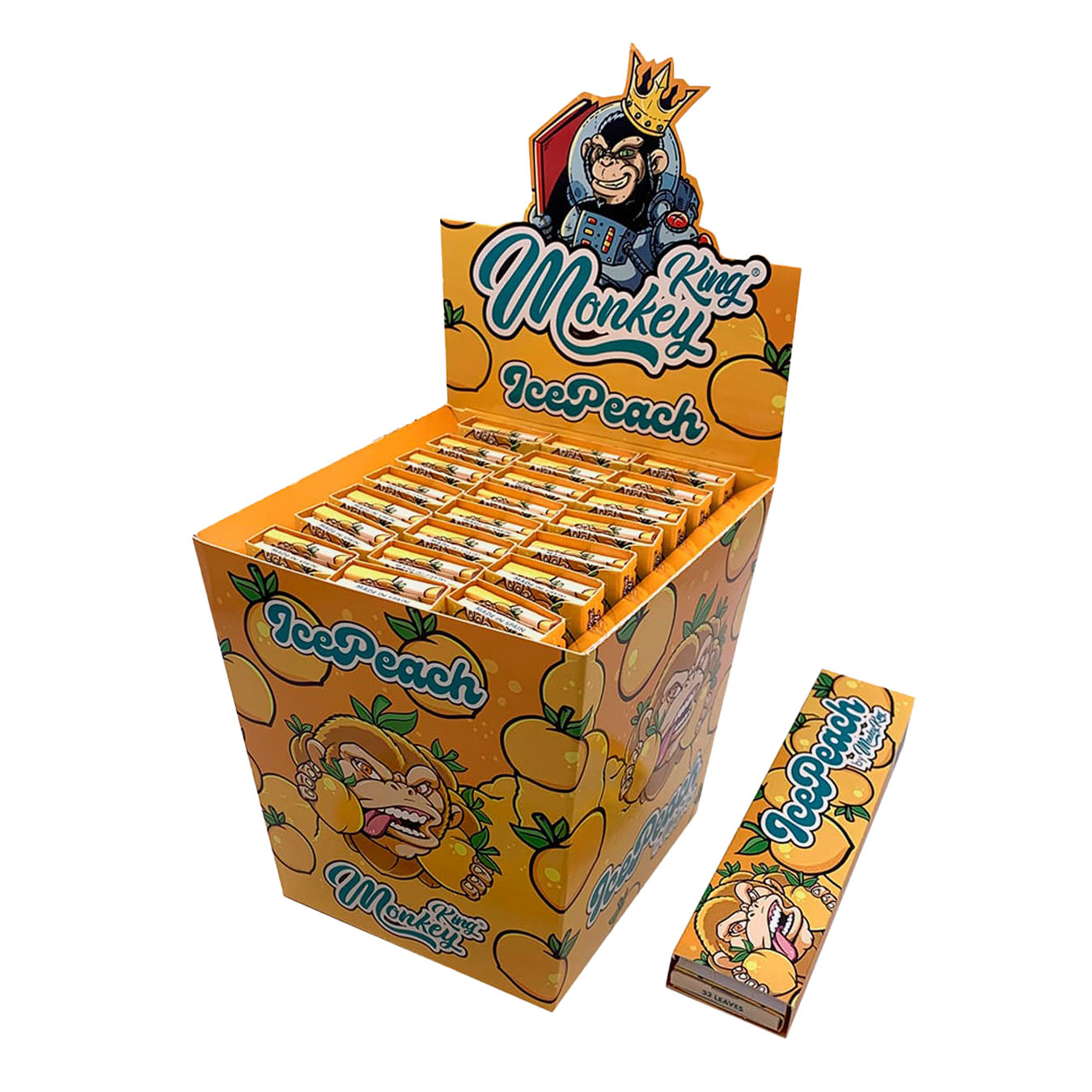 Bulk Buy Monkey King Scented Smell Papers and Tips: Ice Peach