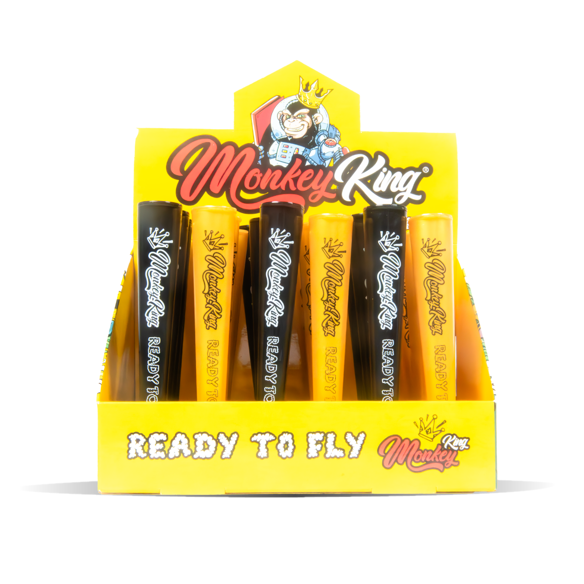 Bulk CDU of Monkey King Rainbow Rolling Papers + Tips Feature Image