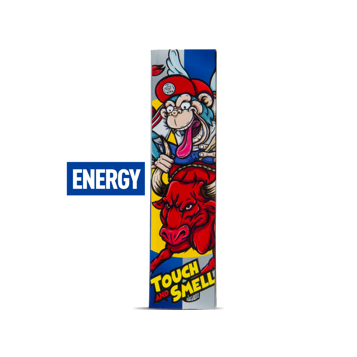 Single Monkey King Scented Smell Papers + Tips: Energy Drink Tutti Fruity