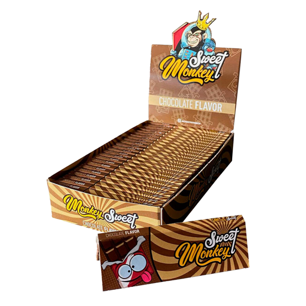 Chocolate Flavour Monkey King Smell Papers: Medium 1 1/4