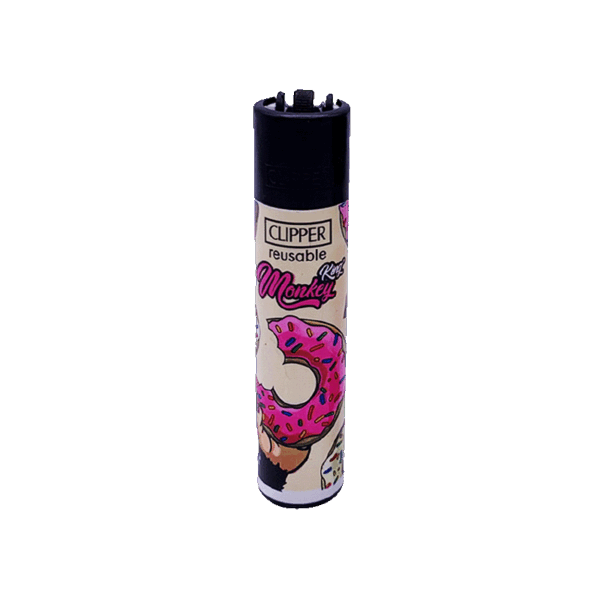 Clipper Cigarette Lighters — Munchies Edition: Beige