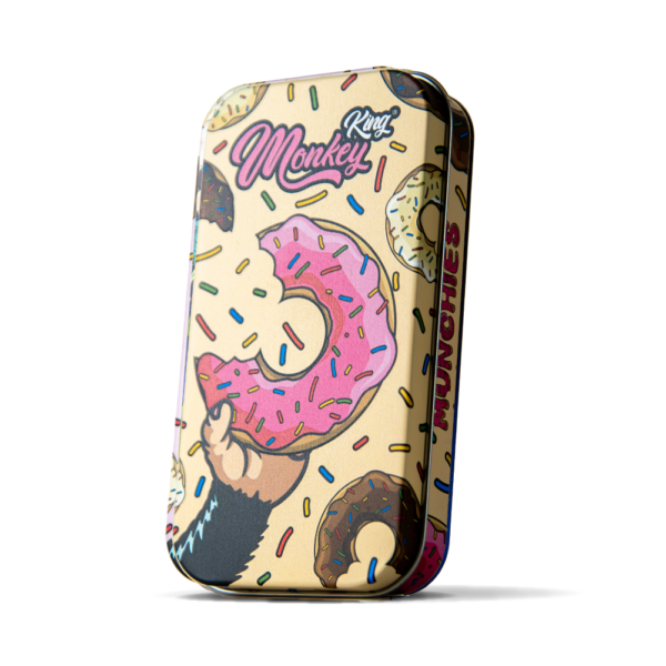 Small Metal Tobacco Tins — Munchies: Beige