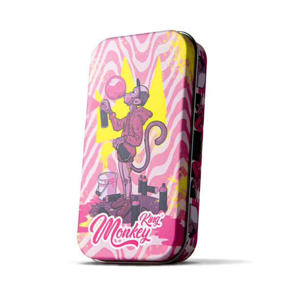 Small Metal Tobacco Tins — Pink Edition: Graffiti