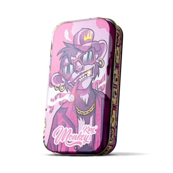 Small Metal Tobacco Tins — Pink Edition: Smoke
