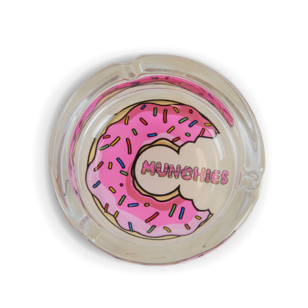 'Unbreakable' Glass Ashtrays — Munchies Edition