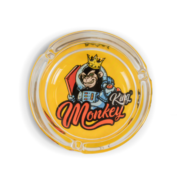 'Unbreakable' Glass Ashtrays — Monkey King Edition