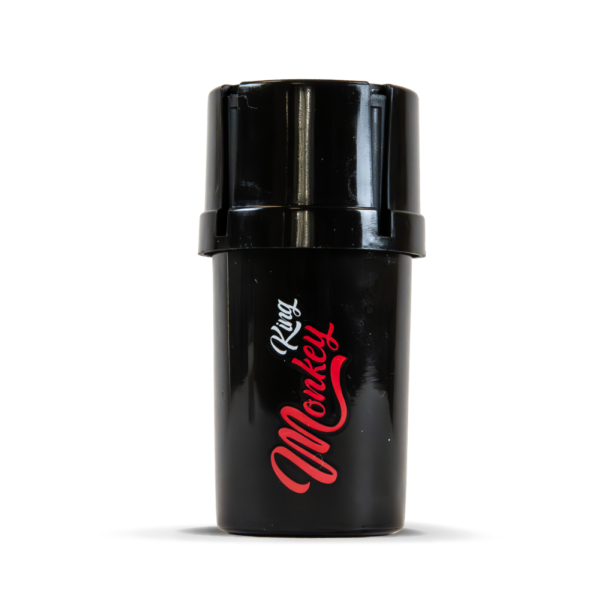 Plastic Grinder Stash Pots — Black