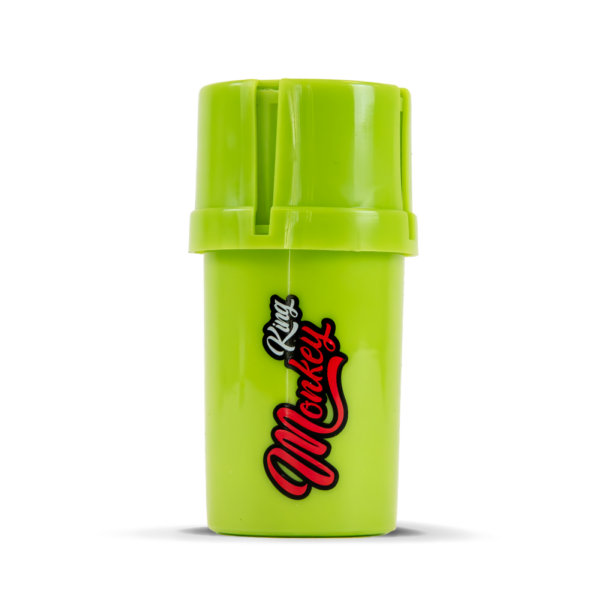 Plastic Grinder Stash Pots — Green