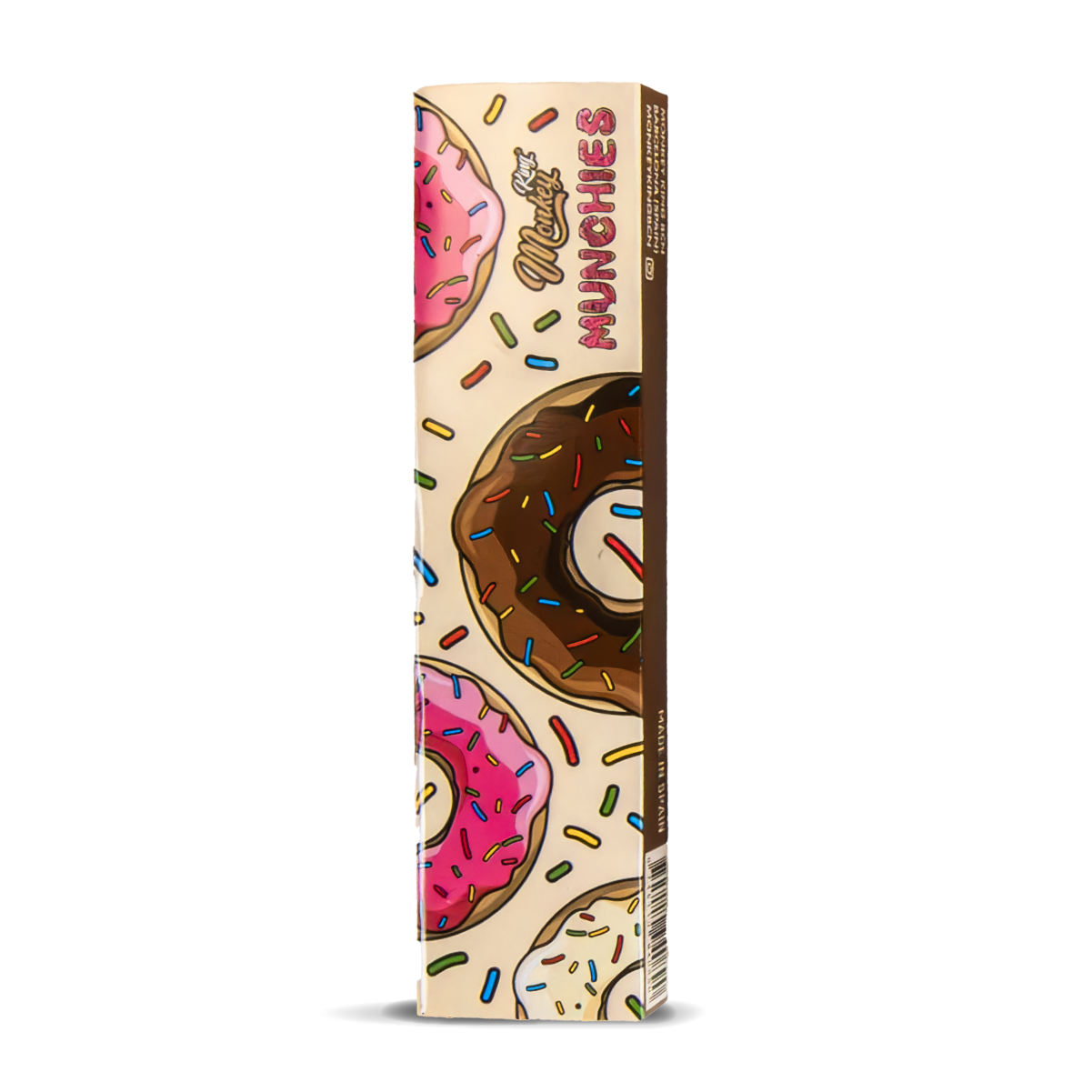Munchies Rolling Papers + Tips: King Size Unbleached