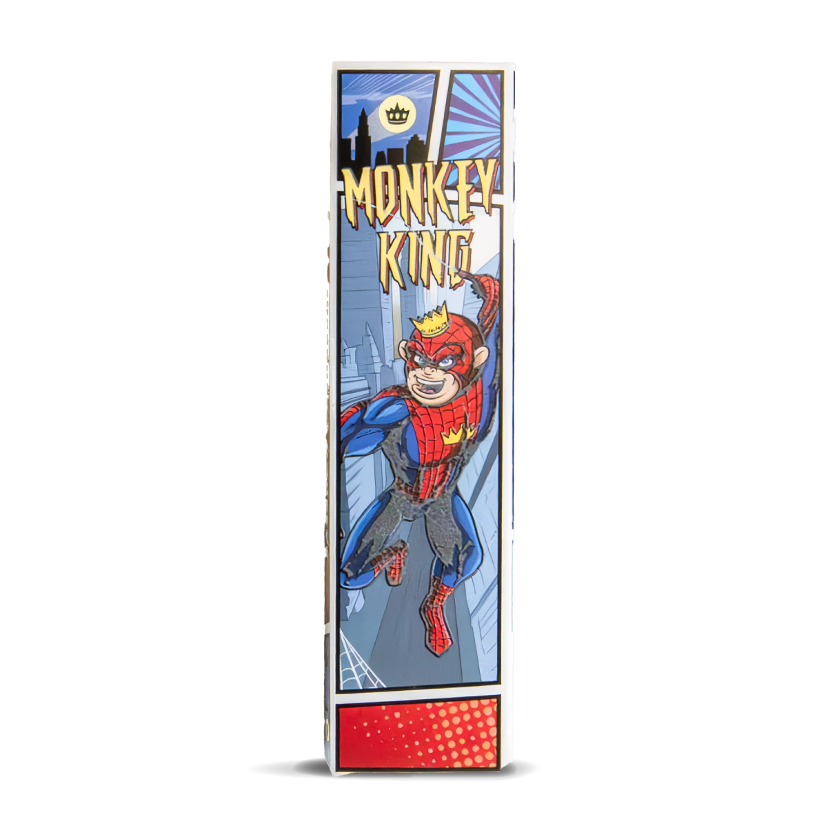 Monkey King Rolling Papers + Tips: King Size Slim Super Hero Unbleached