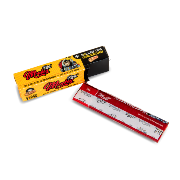Rolling Papers + Tips: King Size Slim — Rolled Pack