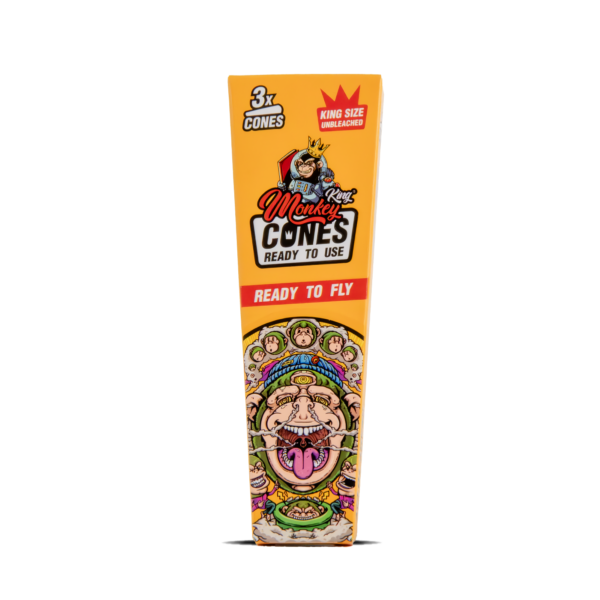 Monkey King Pre-Rolled Cones — Unbleached