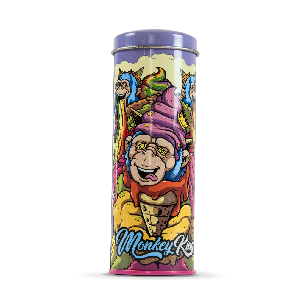 Round Tin Smoking Packs