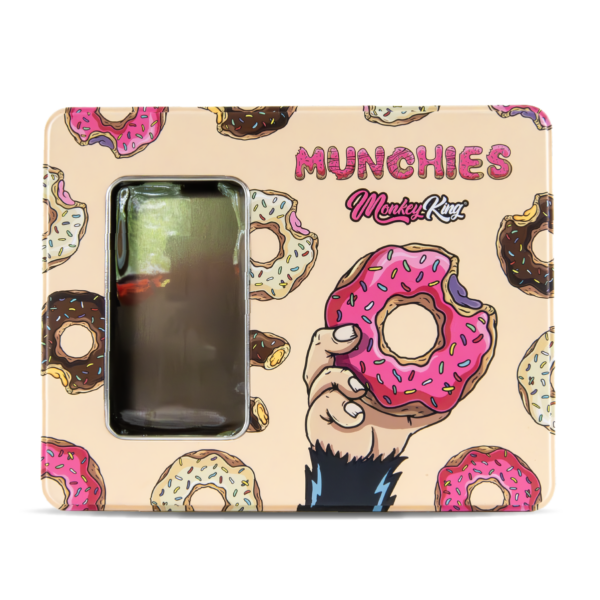 Large Metal Storage Boxes — Munchies (with Window)