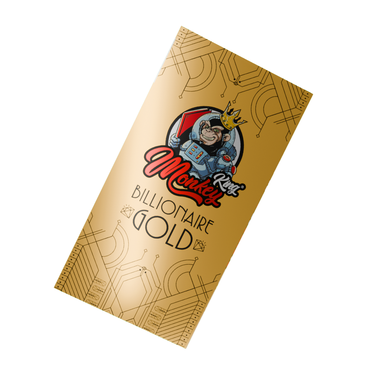 Monkey King Rolling Papers & Tips: Billionaire Gold - King Size