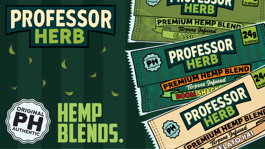 Professor Herb Hemp Blends